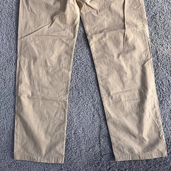 Krooked Eyes Ripstop Double Knee Skater Pants Men's Sz. S - Khaki - Good Cond. - Picture 8 of 15